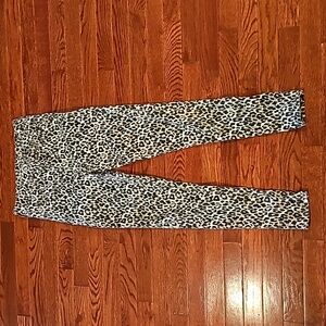 American Eagle Leopard Stretch Jeans size 4